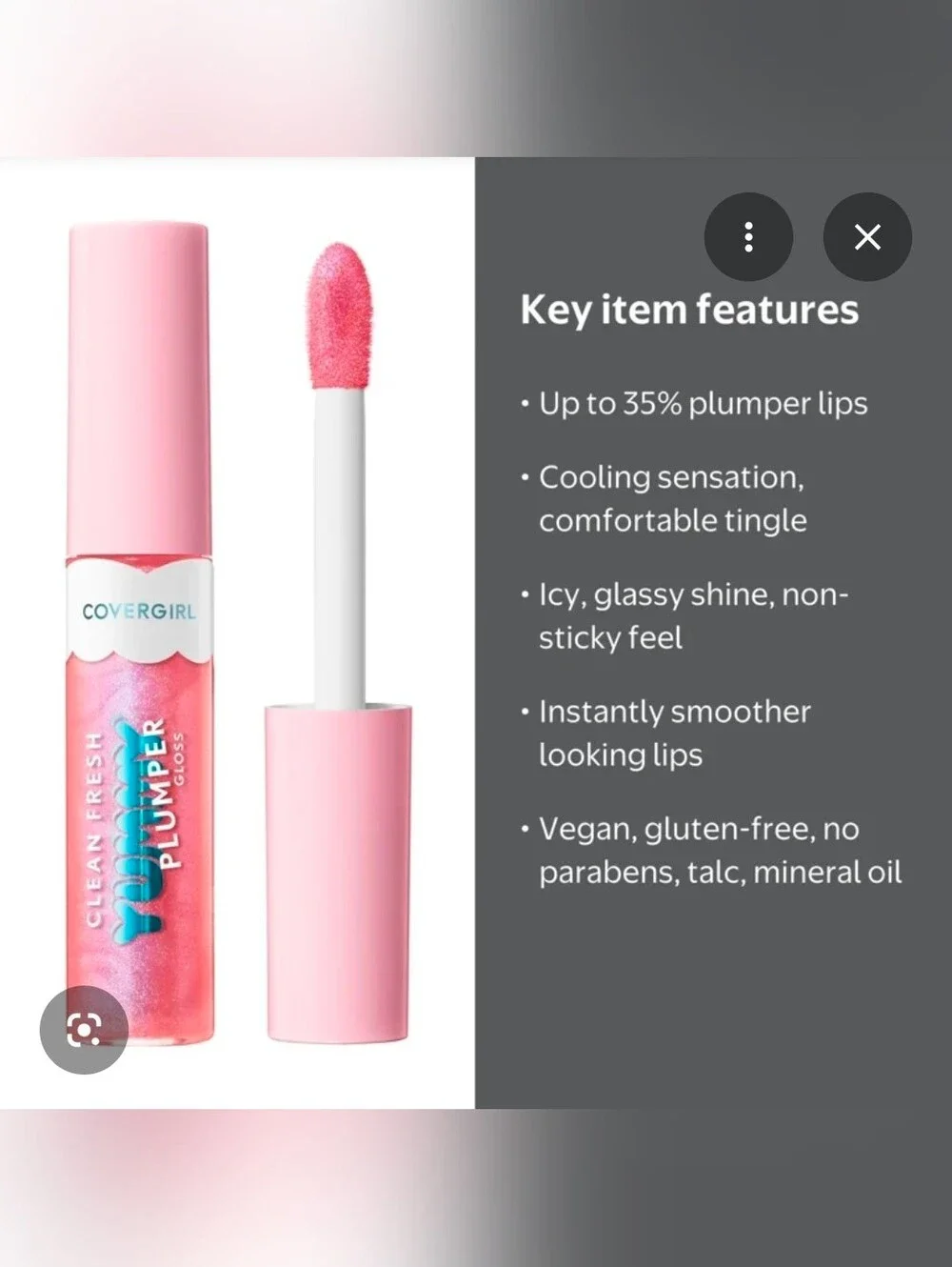 CoverGirl Yummy Plumper Gloss, Elf Lip Lacquer & AOA Studio Tinted Lip Oil BNIB